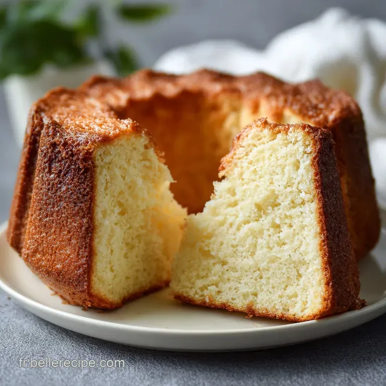 Recette pour Gateau Simple et Moelleux