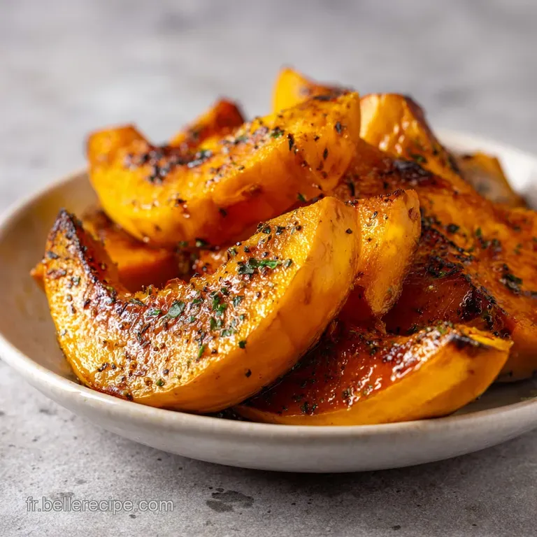 Potimarron au Four : Fondant et Caramelis&eacute;