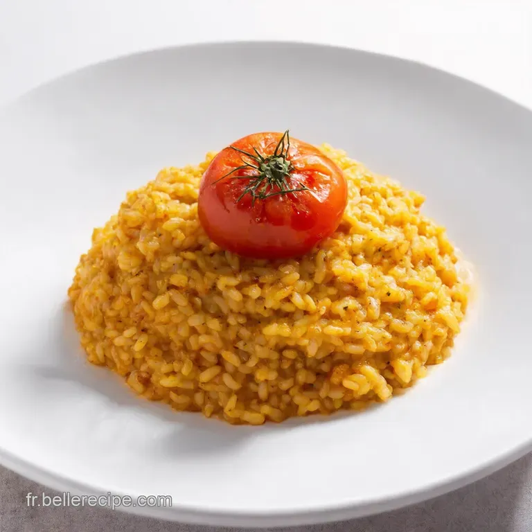 Risotto &Agrave; La Tomate &Agrave; La Bocuse: Une Symphonie De Saveurs presentation
