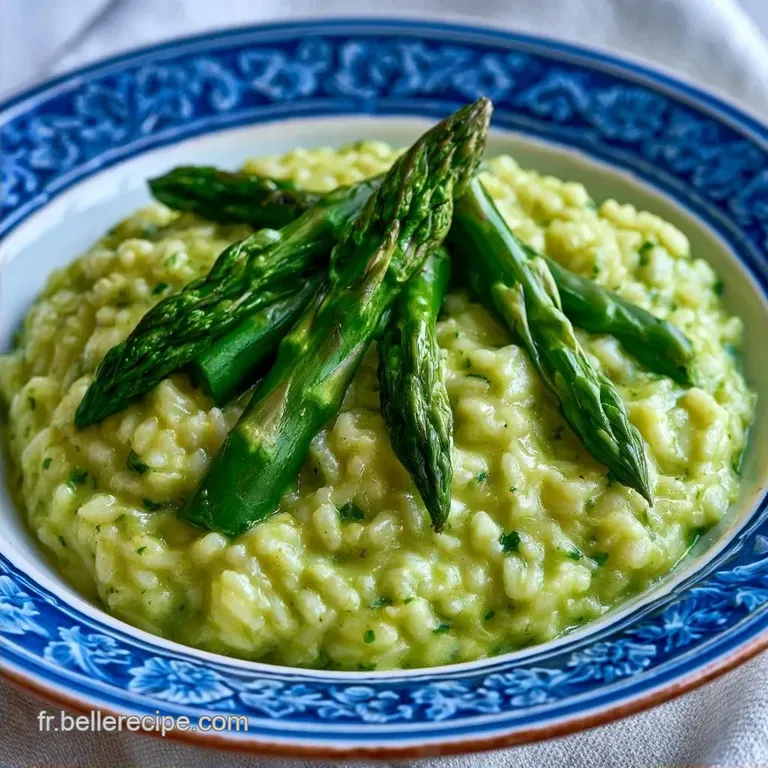 Risotto Aux Asperges Fra&icirc;ches: Onctueux et Printanier