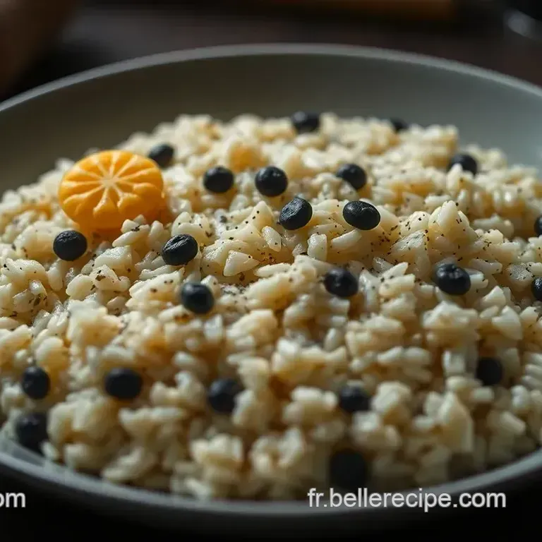 Risotto Cr&eacute;meux &agrave; la Truffe Noire