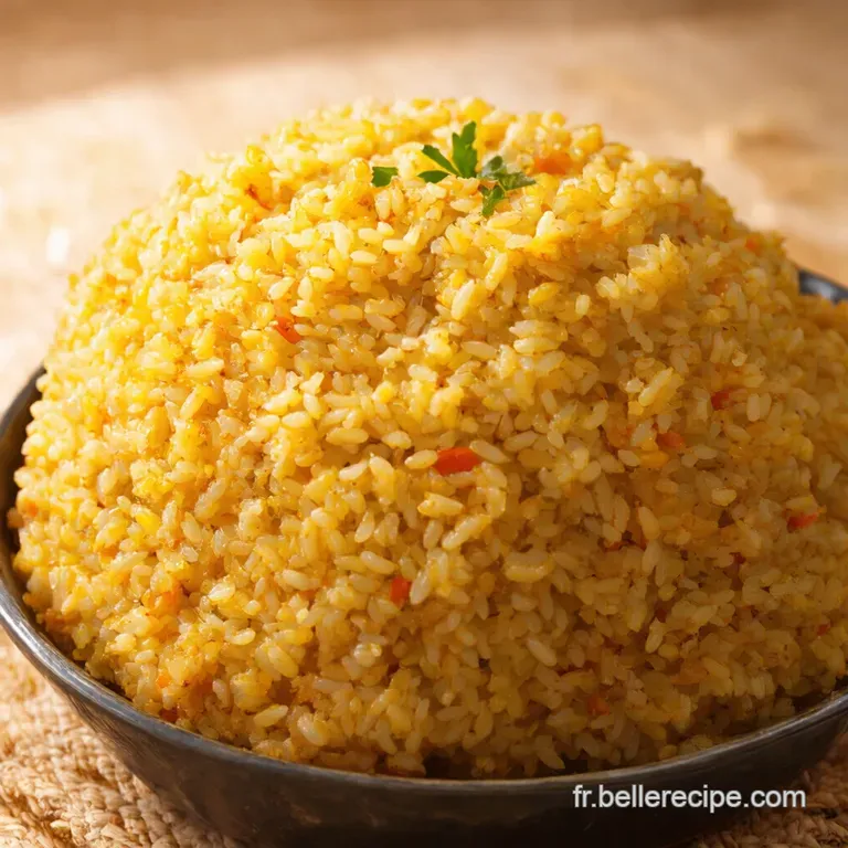 Riz Pilaf Parfait &Agrave; La Fran&ccedil;aise presentation