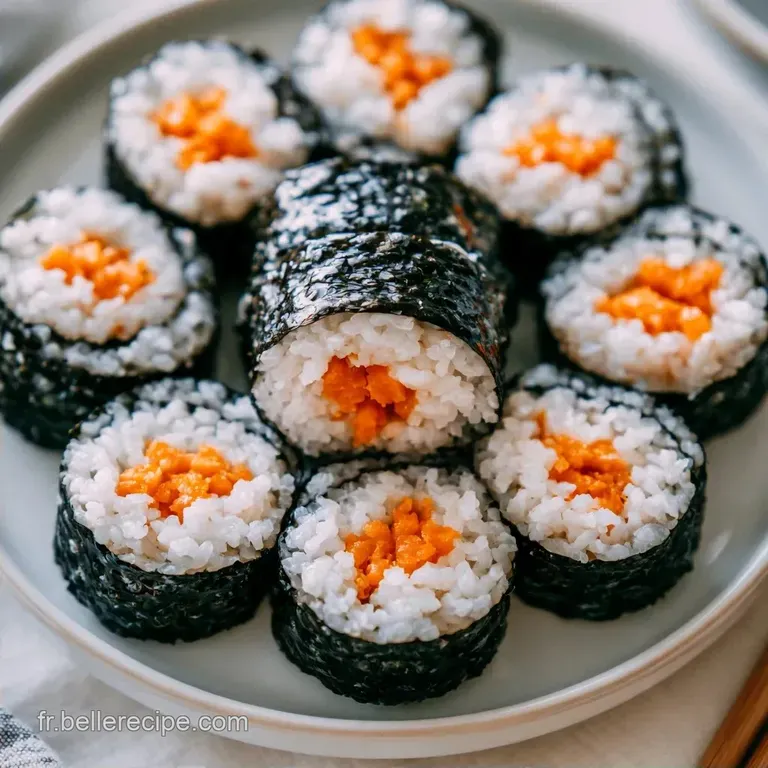 Kimbap Cor&eacute;en Traditionnel : Saveur Torr&eacute;fi&eacute;e
