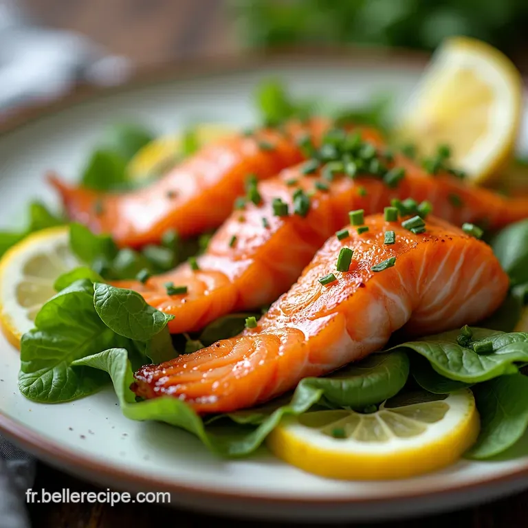 Salade Compos&eacute;e La Belle &Eacute;quilibre au Saumon Grill&eacute;