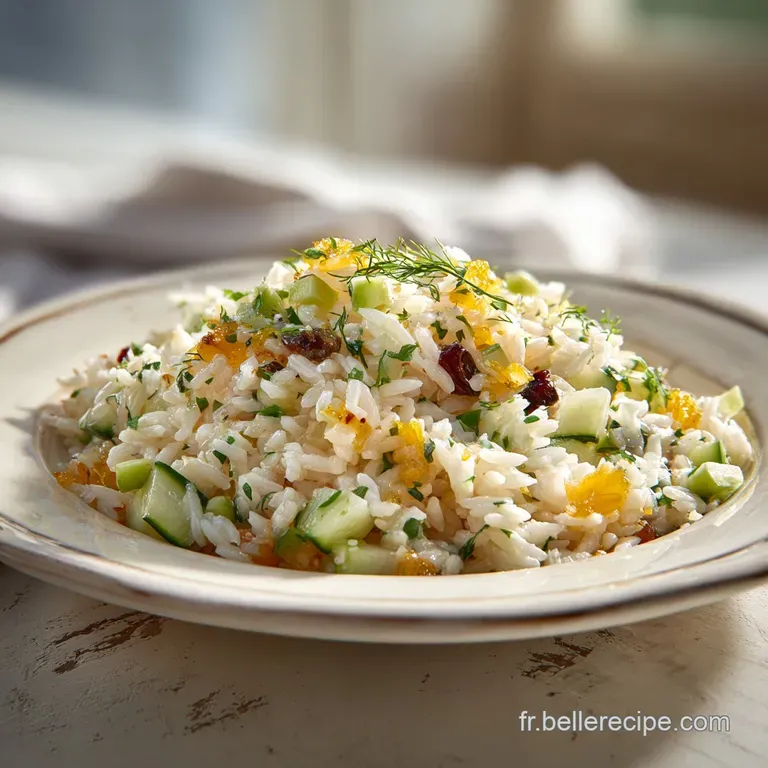 Salade Compos&eacute;e au Riz : Fra&icirc;che et &Eacute;quilibr&eacute;e
