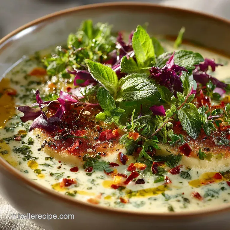 Salade Cr&eacute;meuse aux Fines Herbes La Recette du Chef
