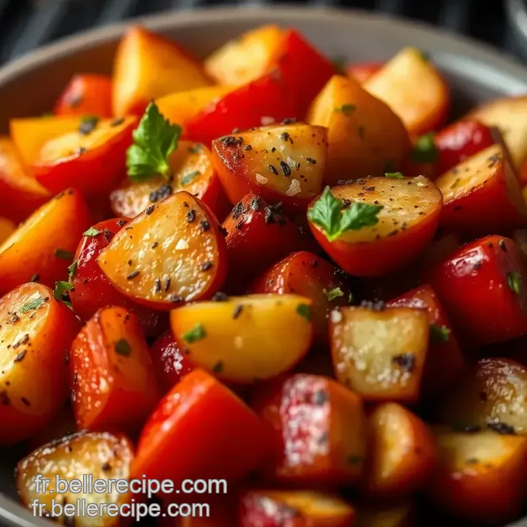 Salade De Pommes De Terre Grill&eacute;es &Agrave; La Proven&ccedil;ale presentation