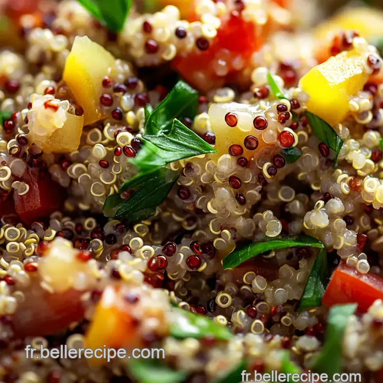 Salade De Quinoa M&eacute;diterran&eacute;enne: Un Zeste De Soleil presentation