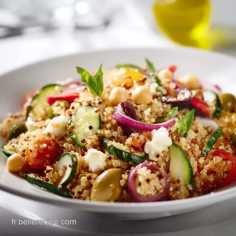 Salade de quinoa Proven&ccedil;ale : Ma&icirc;triser la Graine