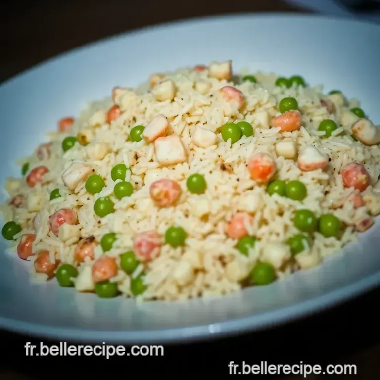 Salade De Riz Au Crabe &Agrave; La Bocuse presentation