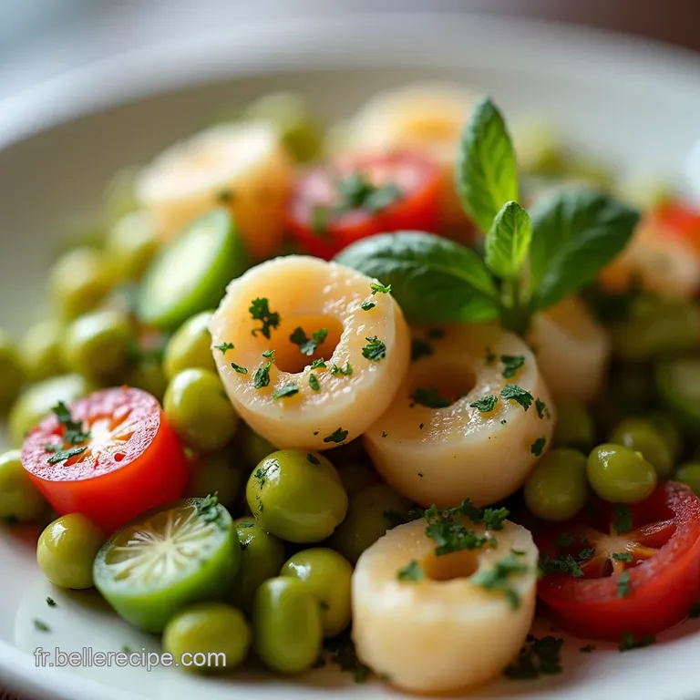 Le Soleil dans lAssiette Salade de Pois Chiches V&eacute;g&eacute;tale &agrave; la Grecque