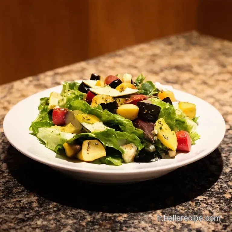 Salade Ni&ccedil;oise All&eacute;g&eacute;e Fa&ccedil;on Weight Watchers presentation