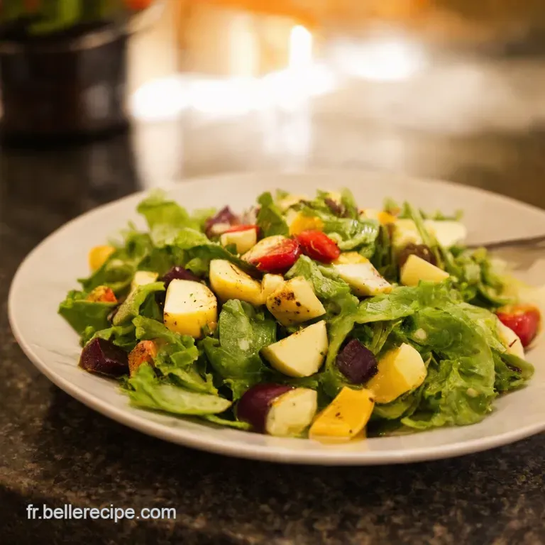 Salade Ni&ccedil;oise Express presentation