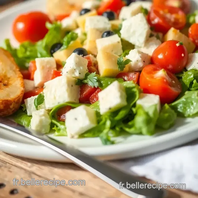 Salade Ni&ccedil;oise presentation