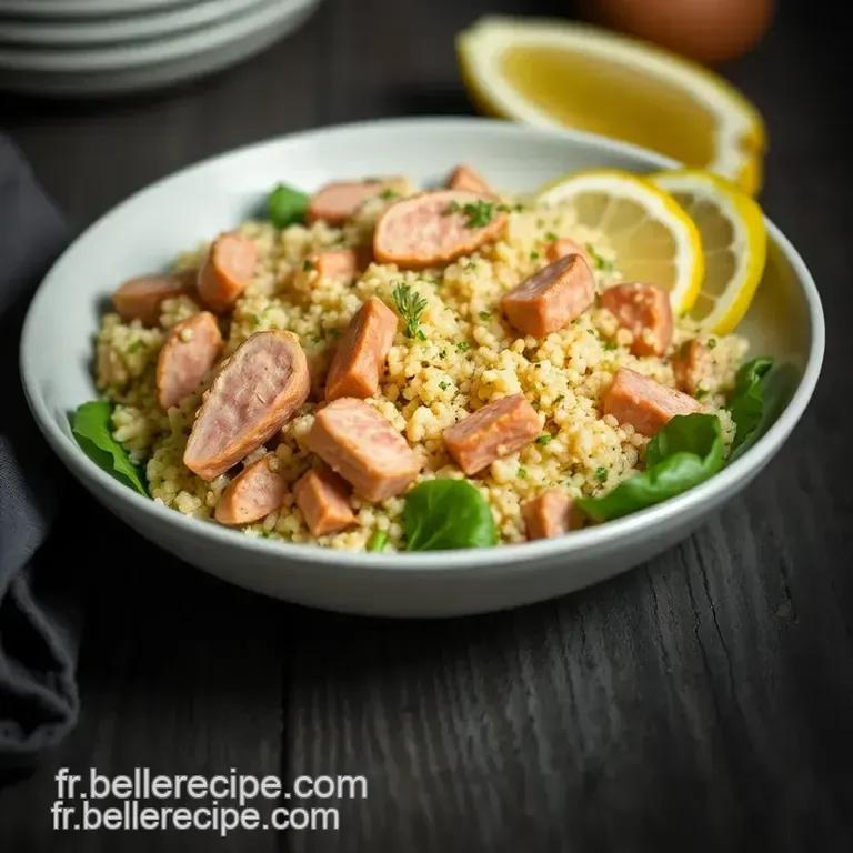 Salade Printani&egrave;re De Quinoa Au Lapin : Un Air De Renouveau Dans L assiette presentation