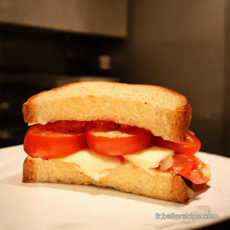 Sandwichs Tomates Mozzarella Un Go&ucirc;t De Vacances presentation
