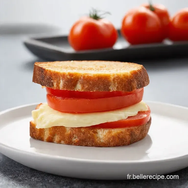Sandwichs Tomates Mozzarella Un Go&ucirc;t de Vacances