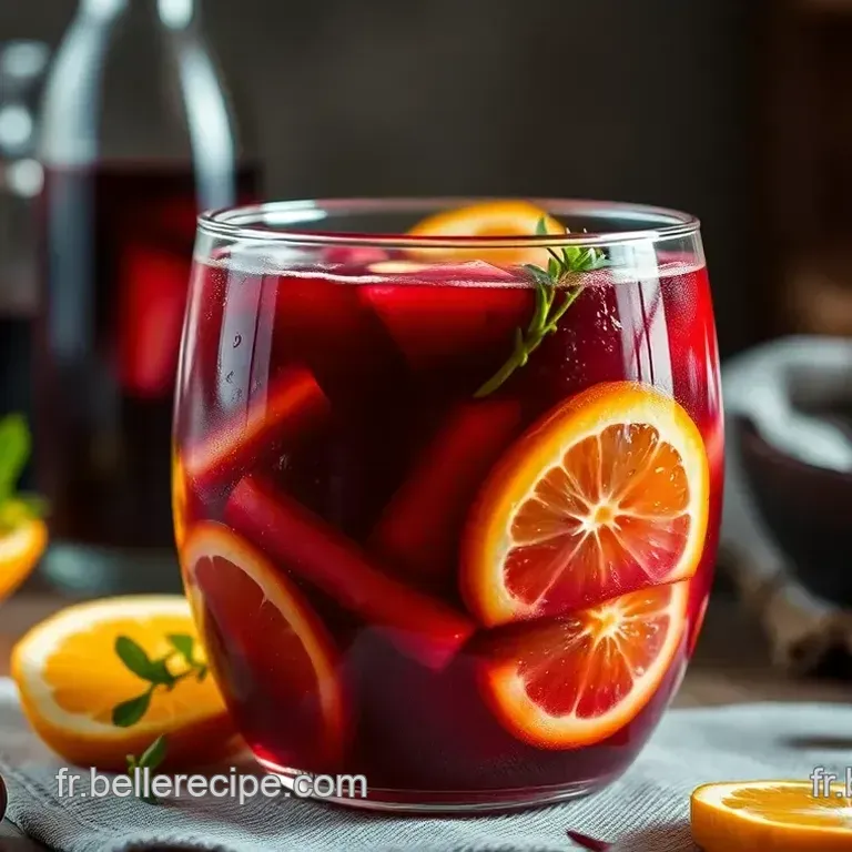 Sangria d &Eacute;t&eacute; au Coucher de Soleil: Un Avant-Go&ucirc;t de l Andalousie