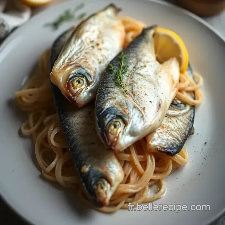Sardines Au Four Aux Herbes De Provence presentation