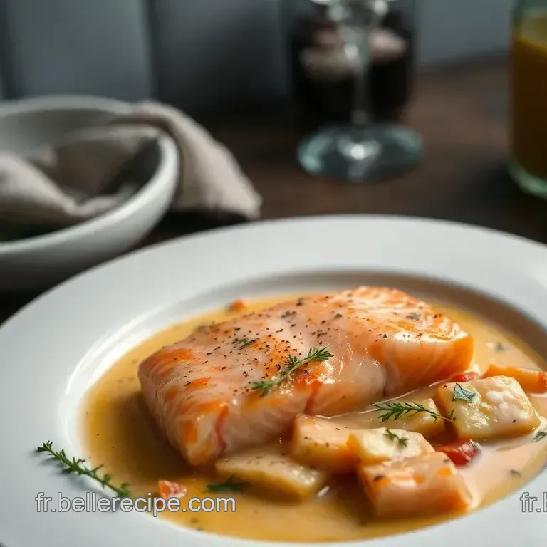 Sauce Citron-Aneth pour Saumon Parfait