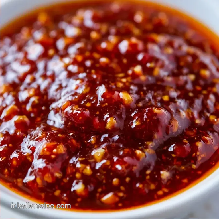 Sauce Cor&eacute;enne Barbecue &Eacute;pic&eacute;e au Gochujang
