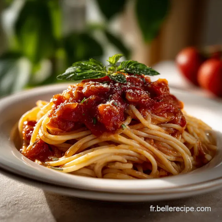 La Meilleure Sauce Pour Pates Faite Maison (25 Min)