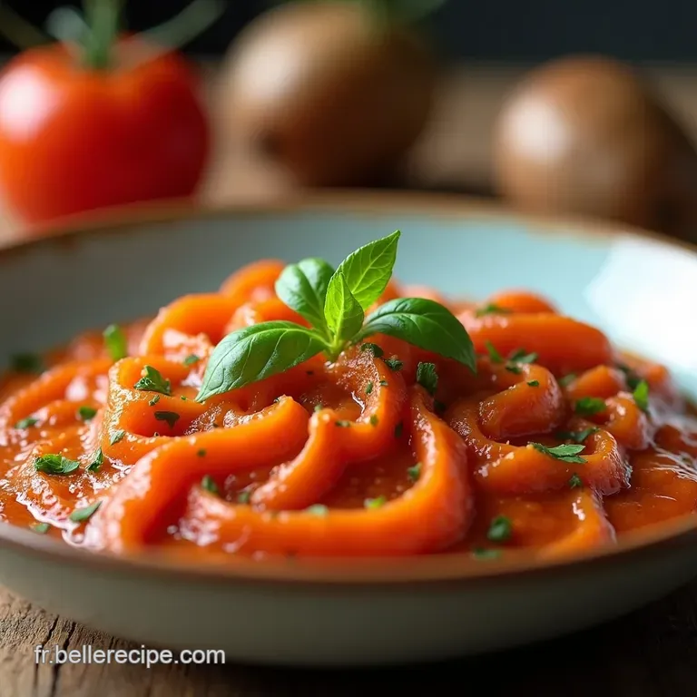 Sauce Tomate Classique Version Rapide et Savoureuse