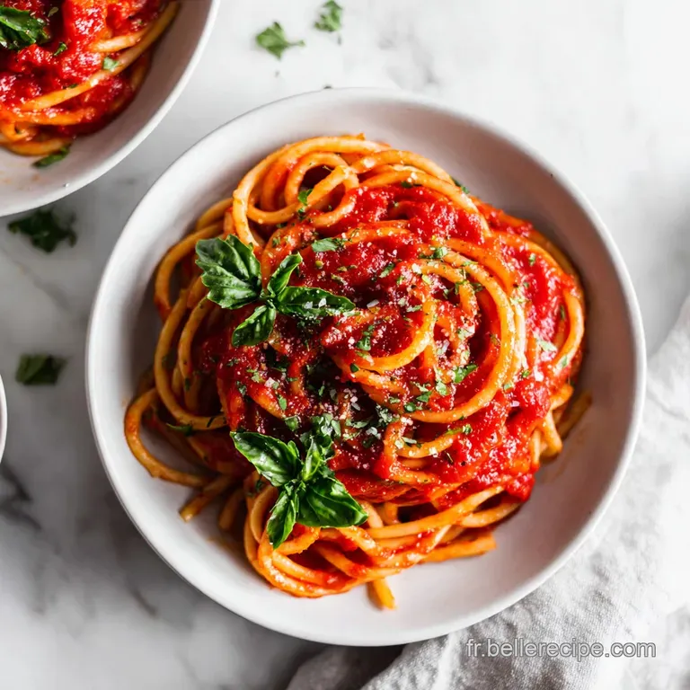 Sauce Tomate Maison : La Recette Italienne Fondante