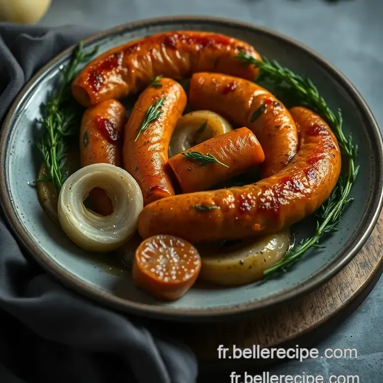 Saucisse Fum&eacute;e R&ocirc;tie Aux Herbes De Provence presentation