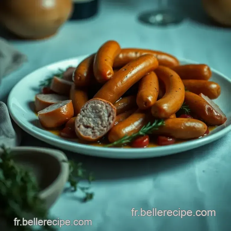 Saucisses De Toulouse Maison : Un D&eacute;lice Charcutier presentation