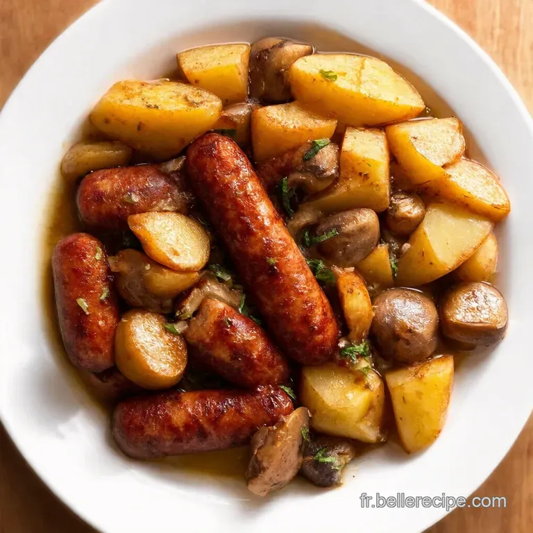 Saucisses R&ocirc;ties &agrave; la Campagnarde