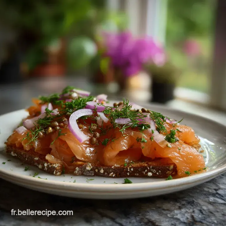 Recette Saumon Gravlax Traditionnelle et Soyeuse