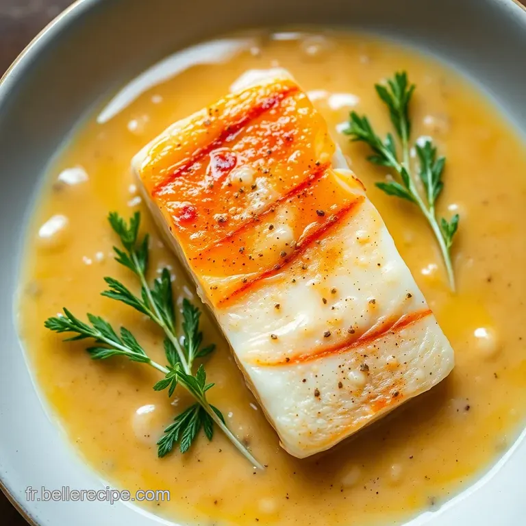 Saumon Po&ecirc;l&eacute; Sauce au Beurre Citronn&eacute;e