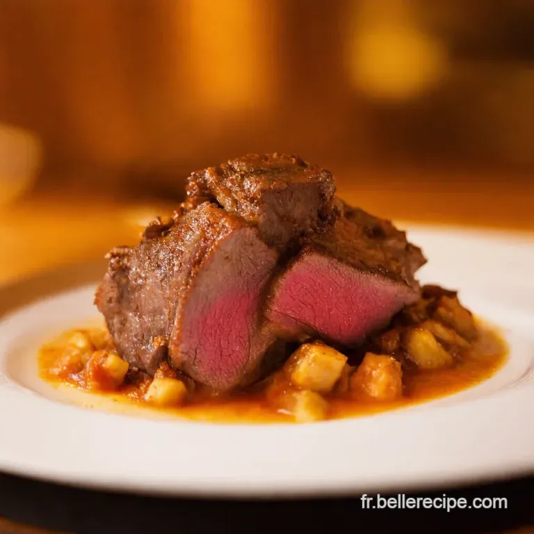 Saut De Veau &Agrave; La Portugaise &Eacute;vasion Gourmande presentation