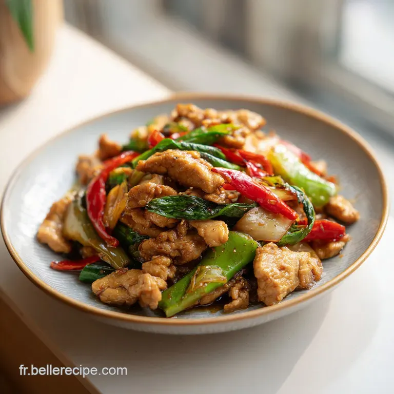 Saut&eacute; de Poulet Asiatique : Tendre et Croquant