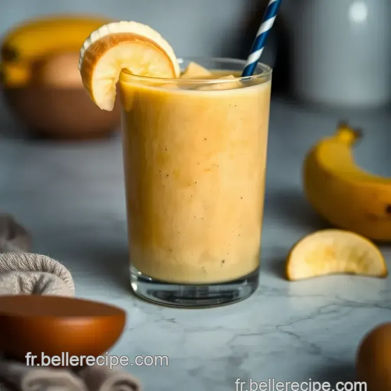 Smoothie Tropical &Eacute;clatant presentation