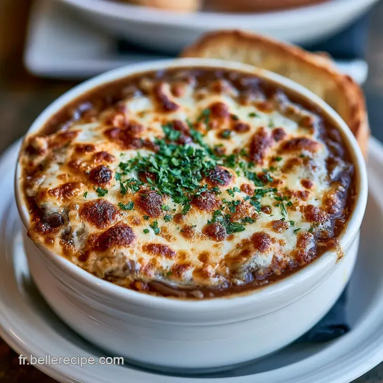 Soupe &Agrave; L Oignon Gratin&eacute;e &Agrave; L Ancienne: Authentique