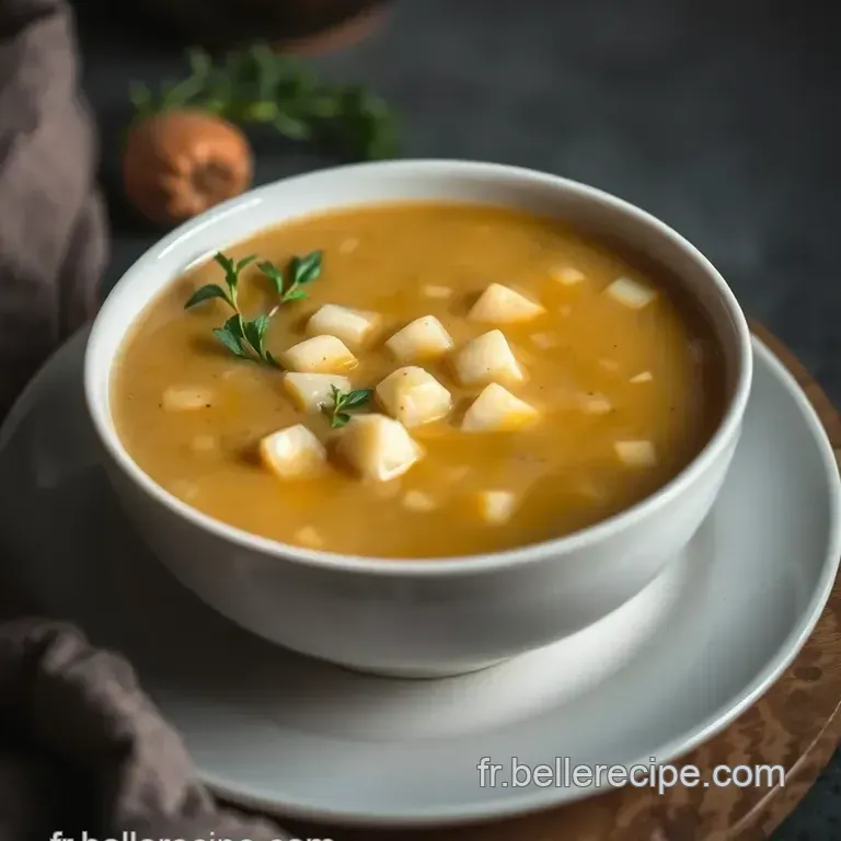 Soupe De Ch&acirc;taigne Et Potiron presentation