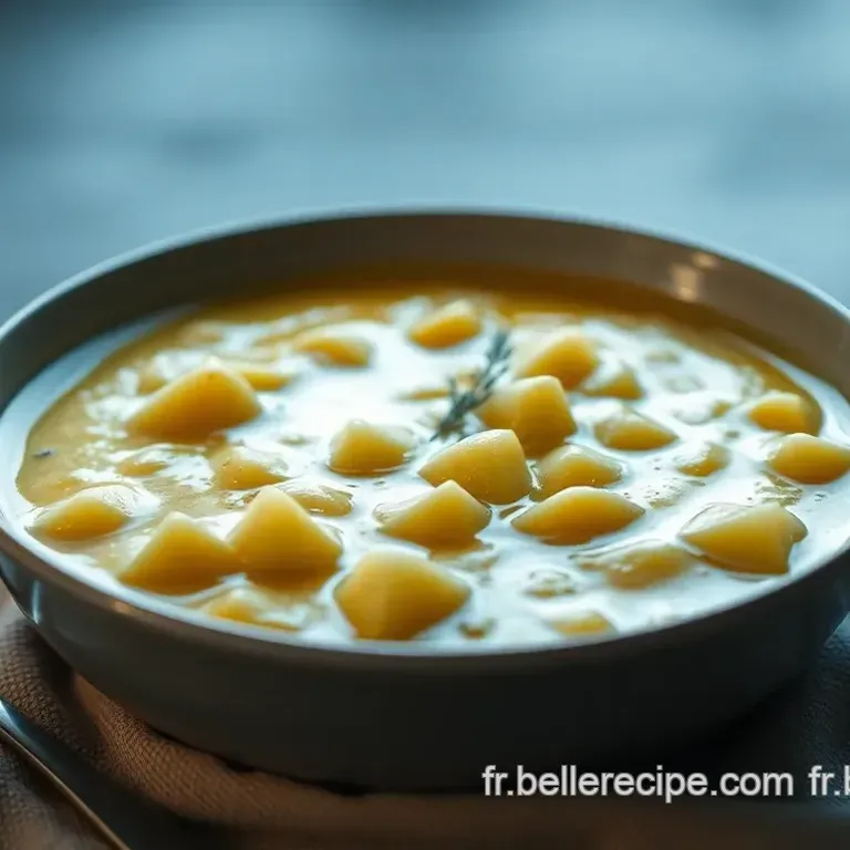 Soupe de Patate Douce R&eacute;confortante