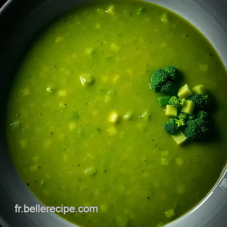 Soupe Verte Vitalit&eacute; presentation