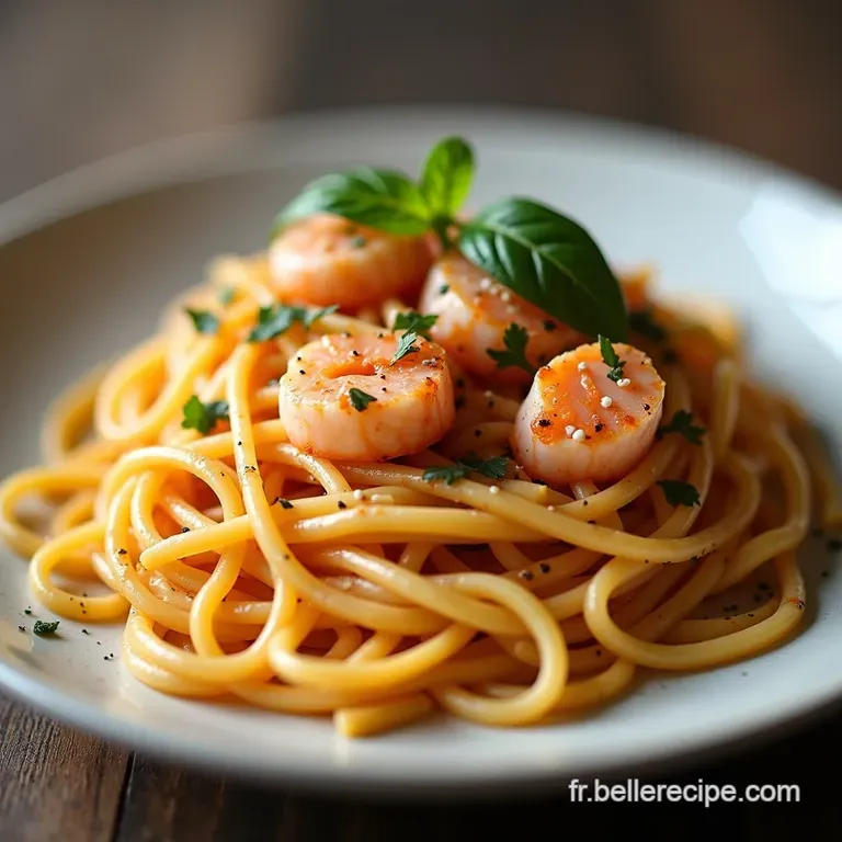 Spaghetti Cr&eacute;meux &agrave; lAneth L&Eacute;l&eacute;gance du Saumon Fum&eacute; en Moins de 30 Minutes