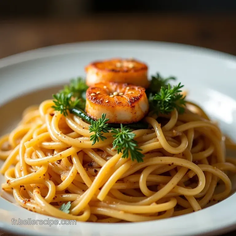 Spaghettis Printaniers au Saumon Fum&eacute; et Courgettes