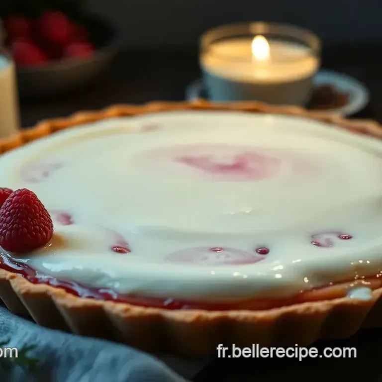 Tarte &agrave; la Rhubarbe et Cr&egrave;me P&acirc;tissi&egrave;re