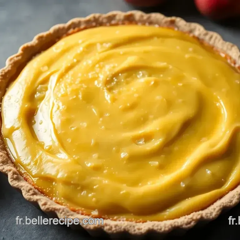 Tarte Amandine &agrave; la Frangipane