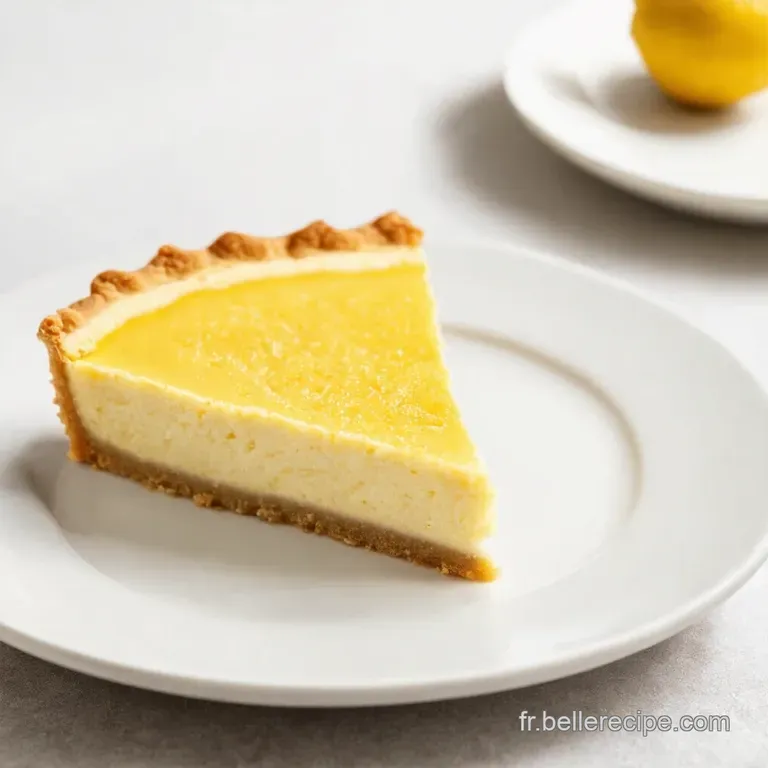 Tarte au Citron L&Eacute;quilibre Parfait