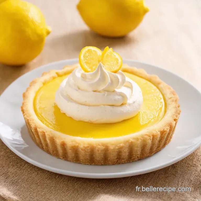Tarte au Citron Meringu&eacute;e fa&ccedil;on Thierry Marx