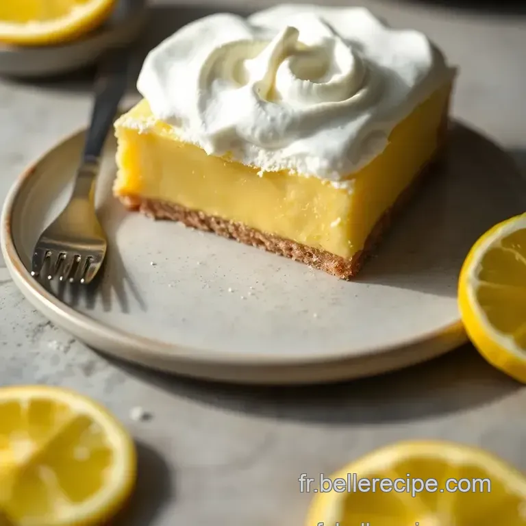 Tarte Au Citron Meringu&eacute;e presentation