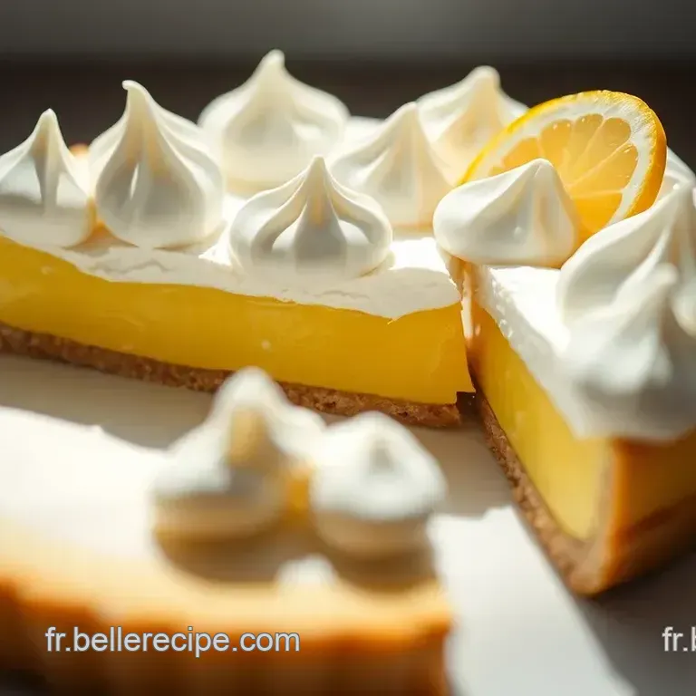 Tarte au Citron Meringu&eacute;e