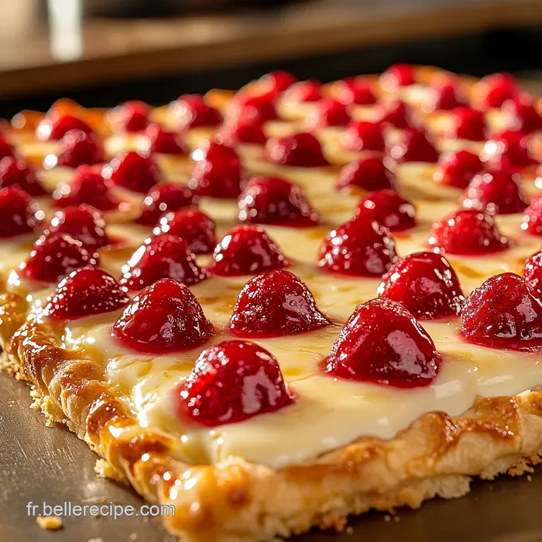 Tarte au Fromage Blanc et Fruits Rouges Un &Eacute;clat d&Eacute;t&eacute;