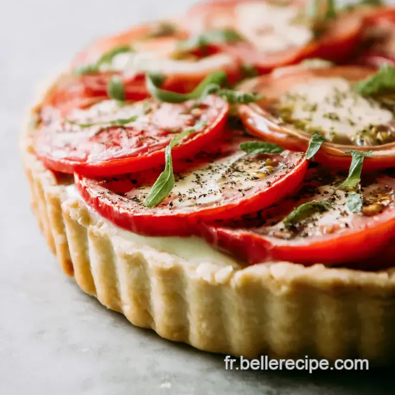 Tarte Au Thon Et Tomates Fra&icirc;ches: Un Go&ucirc;t De Provence presentation